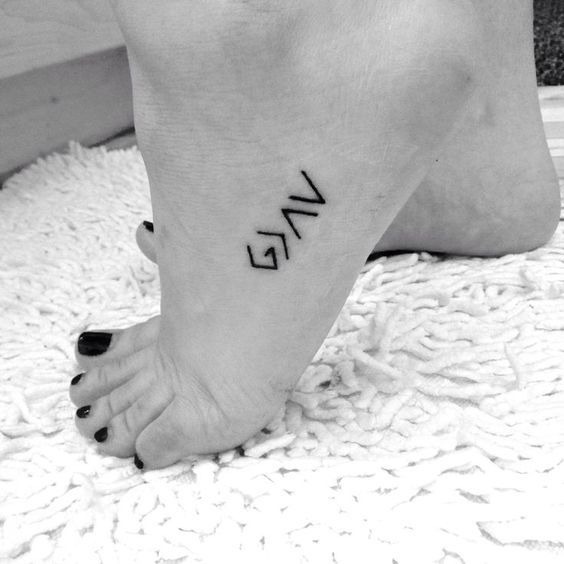 God is Greater Tattoo Design