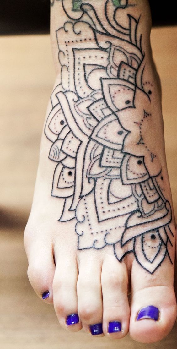 Marvelous foot Tattoo Design Tattoo Design