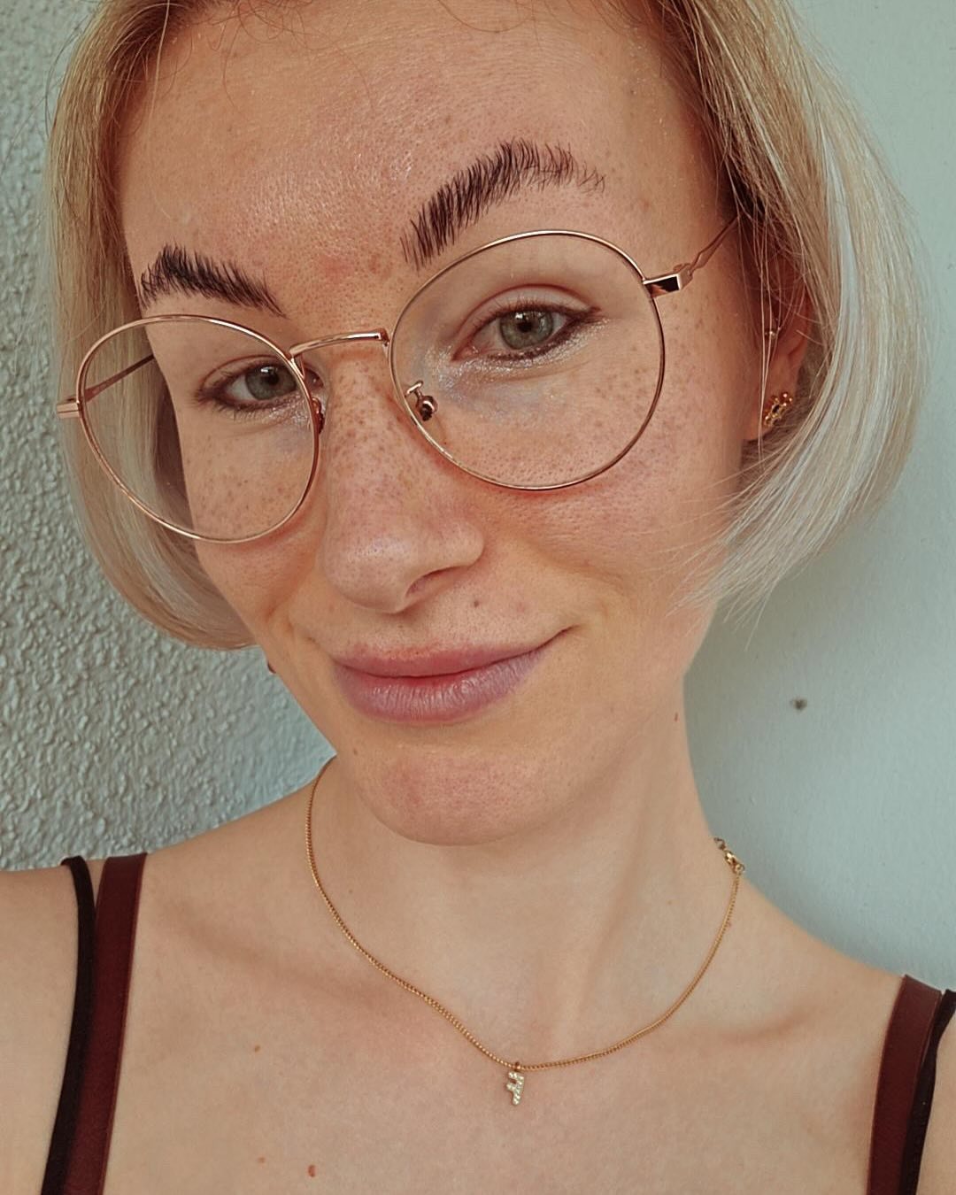 Soft Gradient Freckles Tattoo with Natural Warmth Tattoo Design