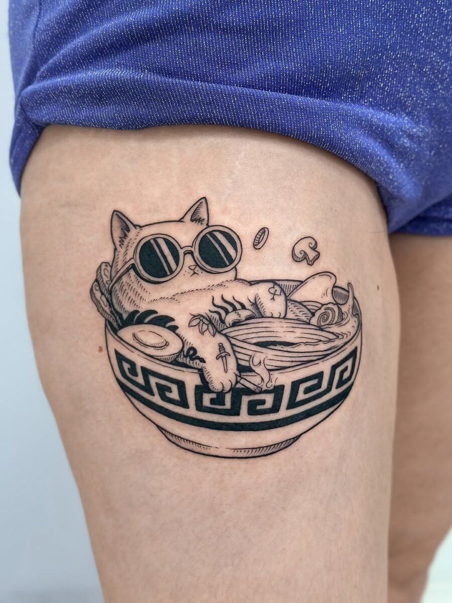 A hilarious tribute to Kevin's chili disaster Tattoo Design