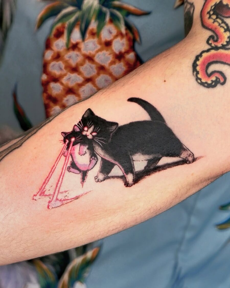 A hilarious twist on a classic song Tattoo Design