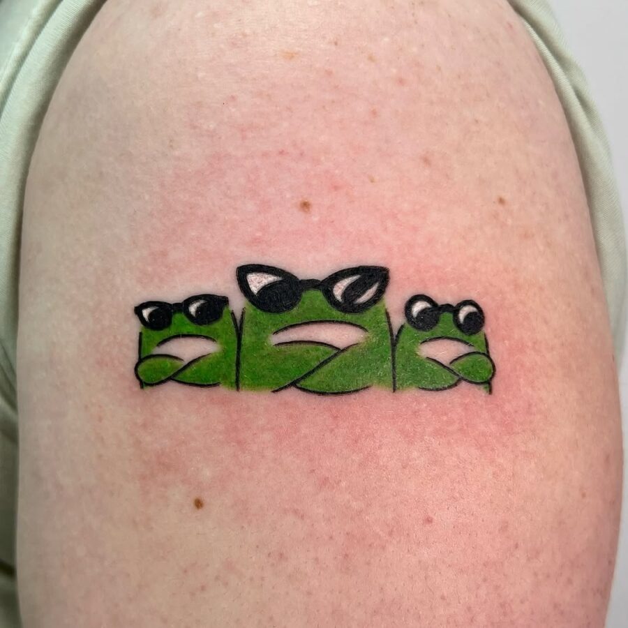A whimsical tribute to the paperclip icon Tattoo Design