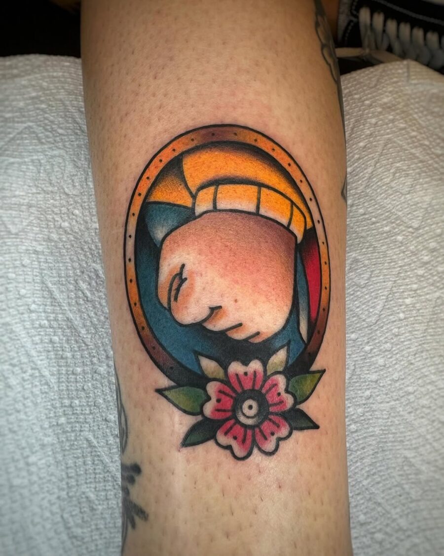 An amusing alien cat tattoo makes a statement Tattoo Design