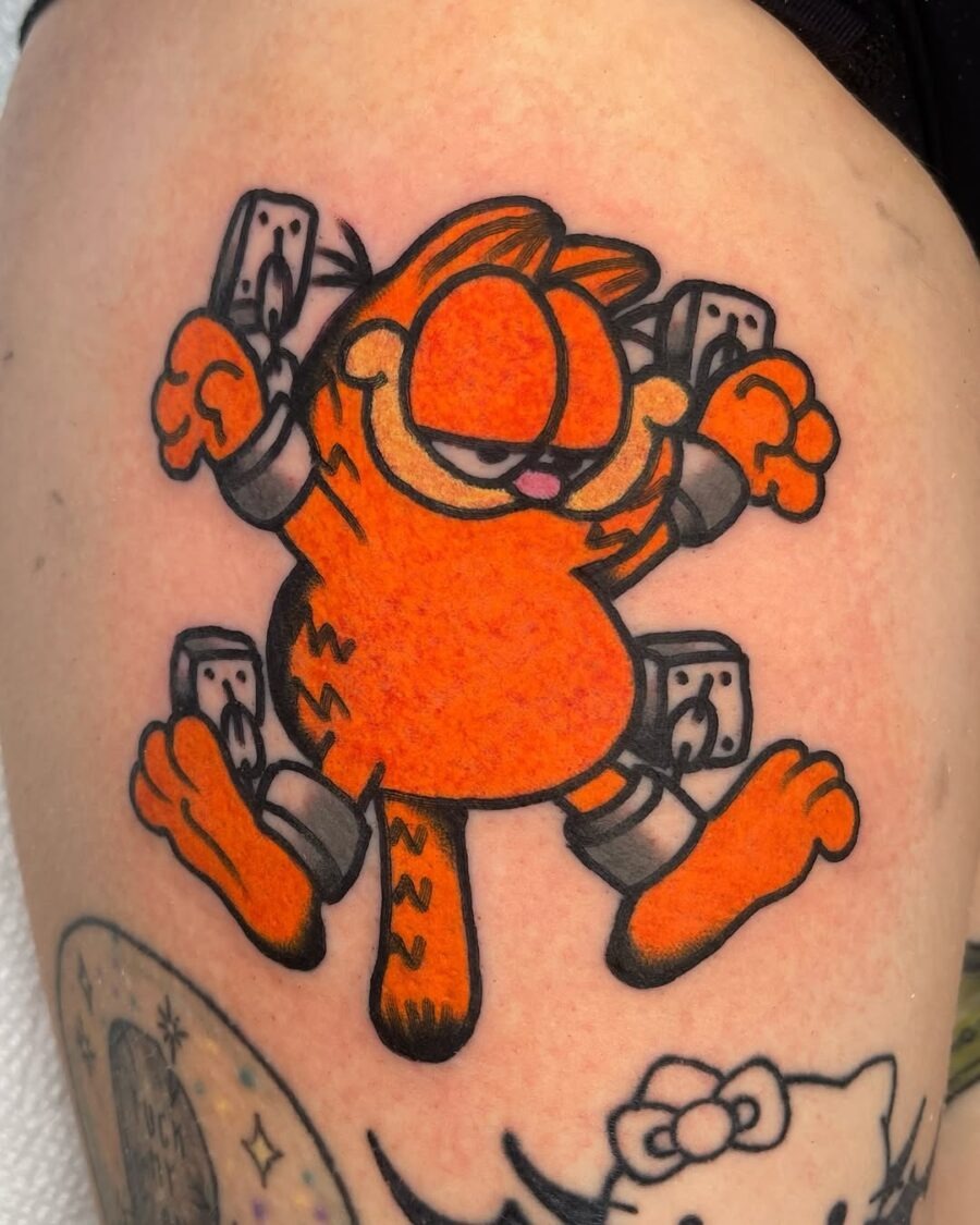 Retro Nokia tattoo adds humor and nostalgia Tattoo Design