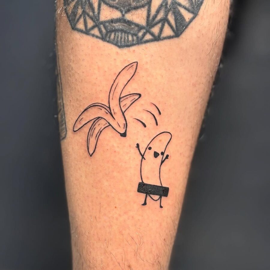 Shrek holding a sunflower tattoo design Tattoo Design