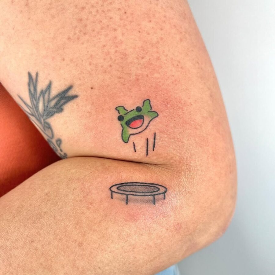 Whimsical tattoo with a playful vibe Tattoo Design