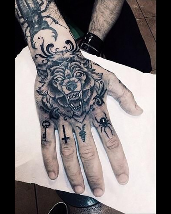 Awesome Hand and Knuckle Tattoos Tattoo Design