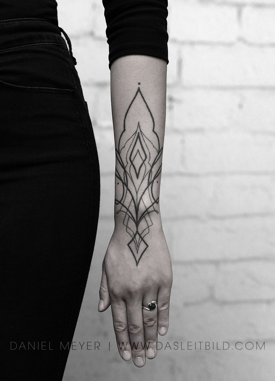 Elegant and Black Hand Tattoos Tattoo Design
