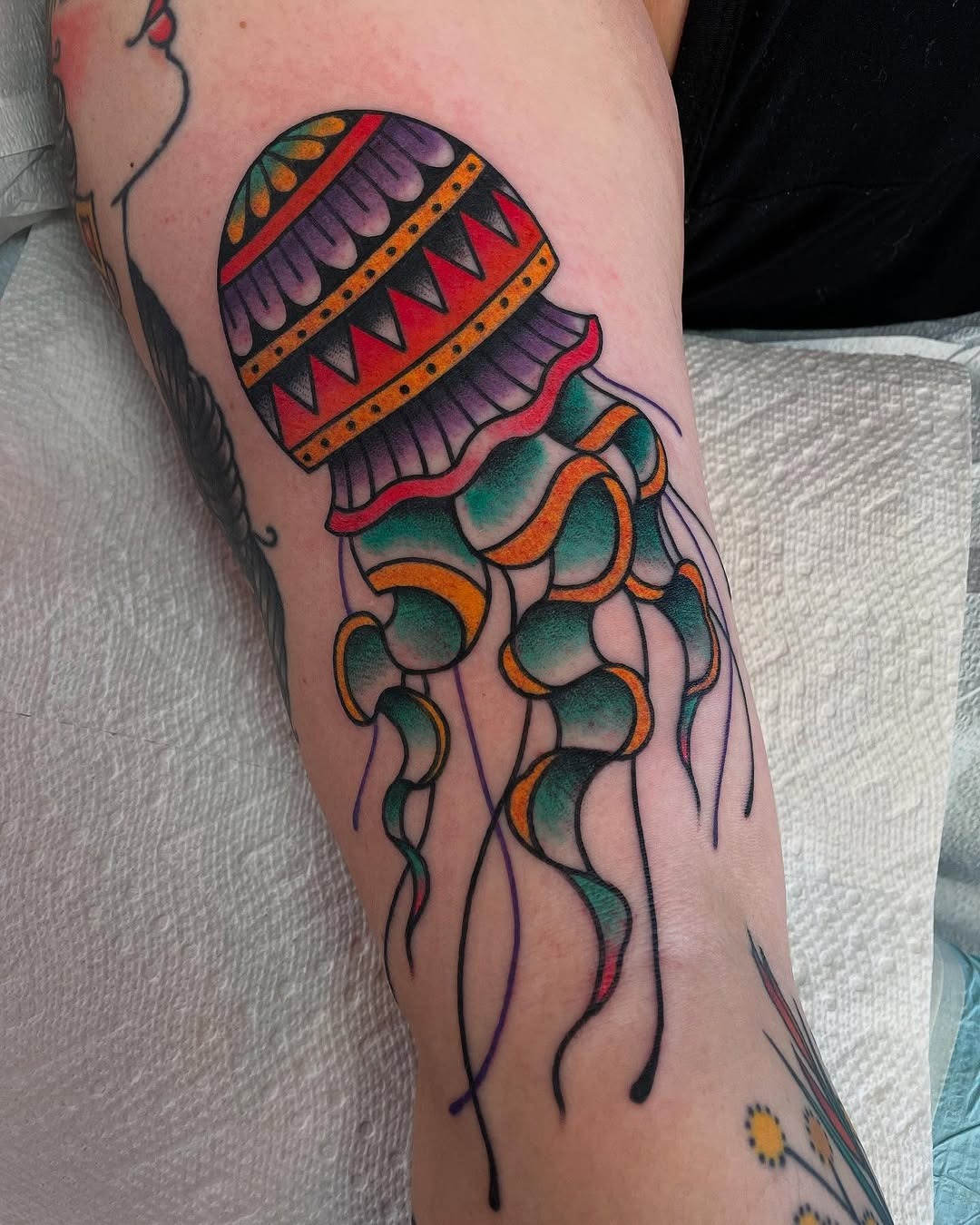 Unique Colorful Jellyfish Tattoo Design Ideas Tattoo Design