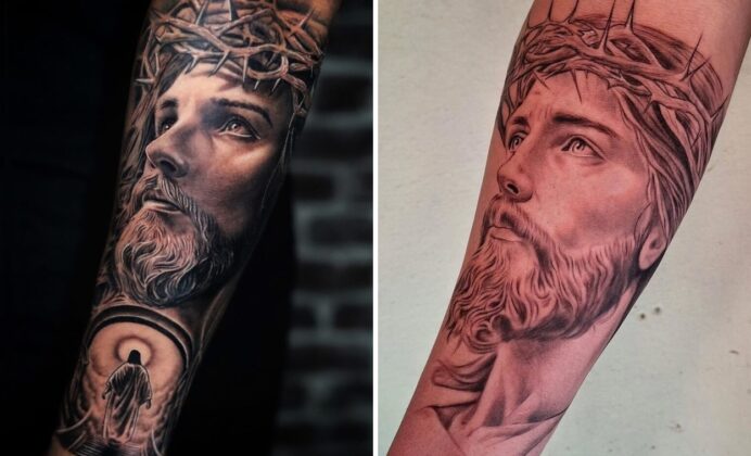 61+ Delicate Jesus Tattoo Ideas To Celebrate Faith and Devotion