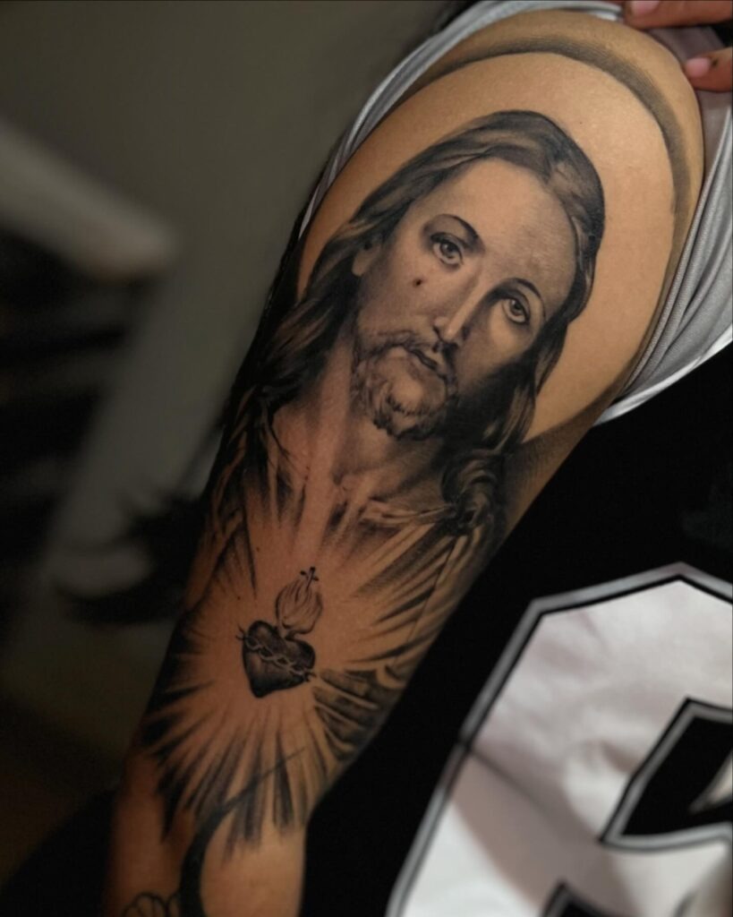 Sacred Heart of Jesus Tattoo Tattoo Design