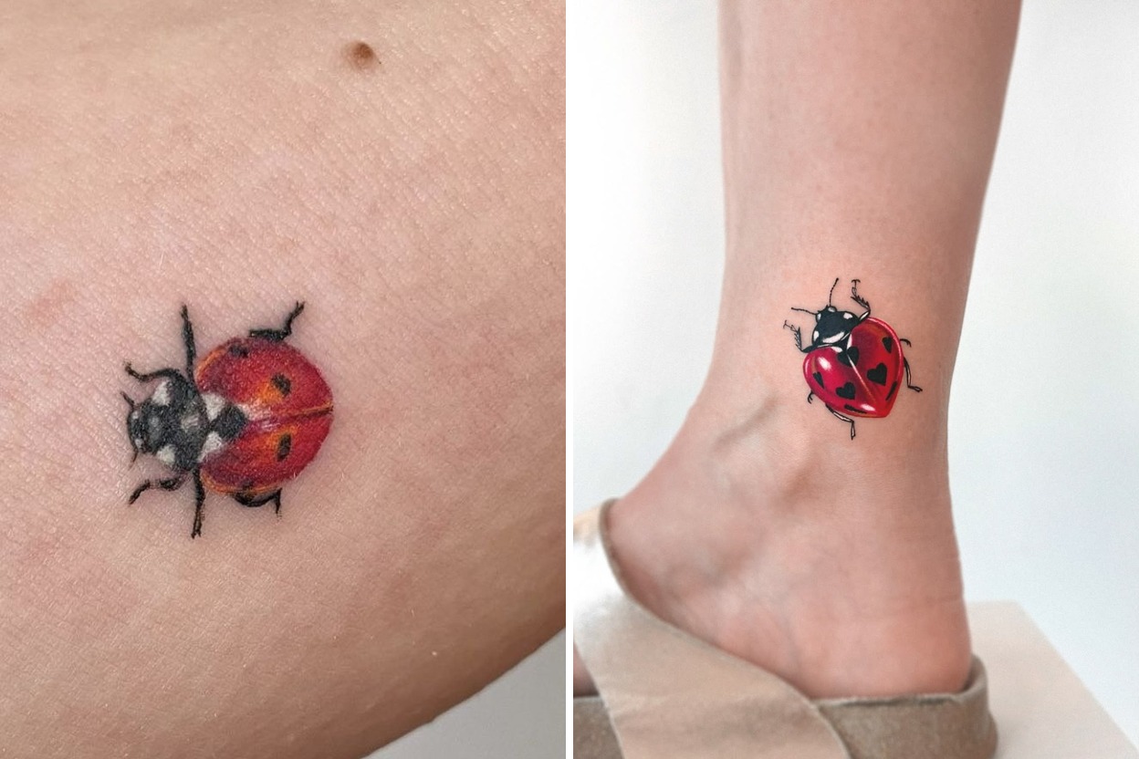 25 Lucky Ladybug Tattoo Ideas That Are Stylish And Modern Featured Lookbook Collage