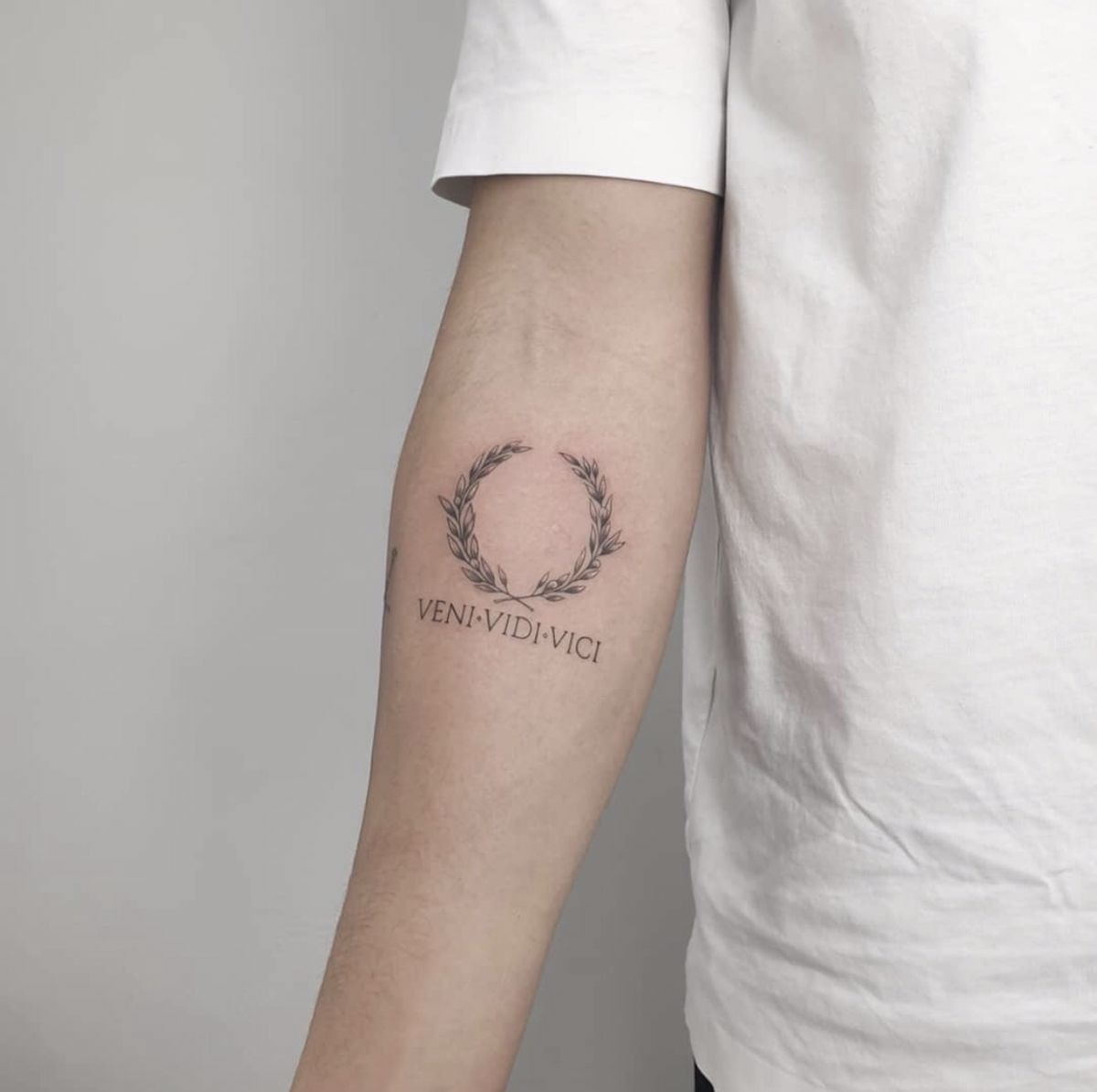 Color Laurel Collarband Tattoo Tattoo Design