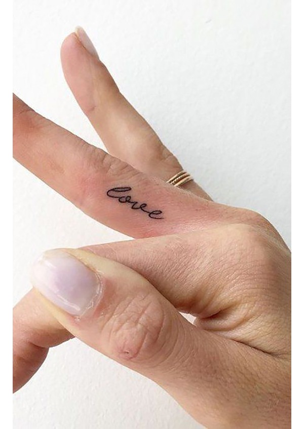 A Heart Is Worth a Thousand Words Tattoo Design