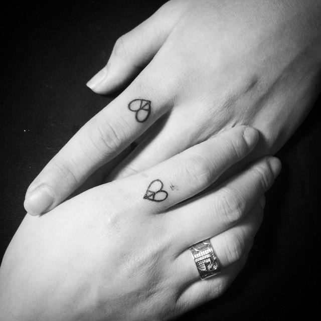 An Arrow and a Heart Love Tattoo Tattoo Design