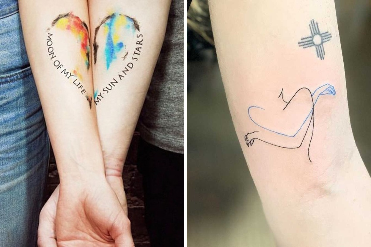 60+ Delicate Love Tattoo Ideas & Inspiration Featured Lookbook Collage