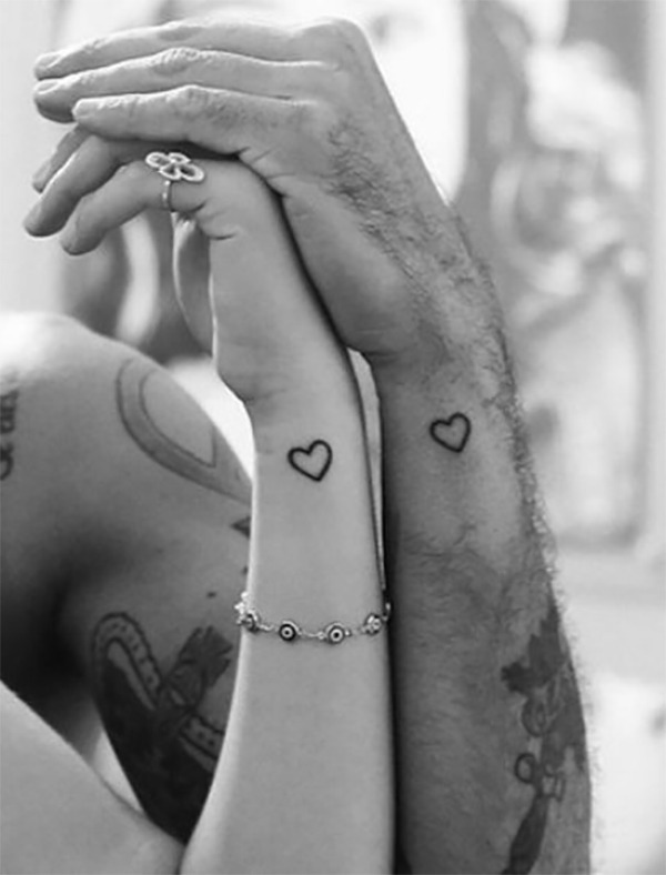 Love and Family Eternity Feather Love Tattoo Tattoo Design