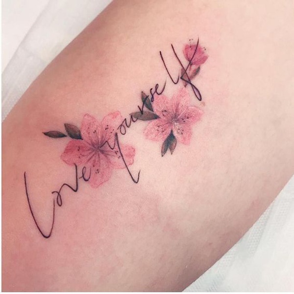 Love is a Badge of Honor Tattoo Design