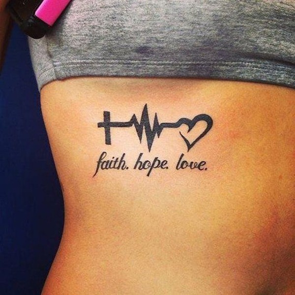 Matching EKG Heart Line Love Tattoo Design Ideas Tattoo Design