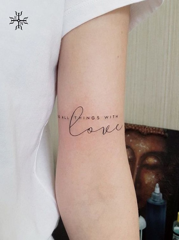 Peekaboo I Love You Tattoo Tattoo Design