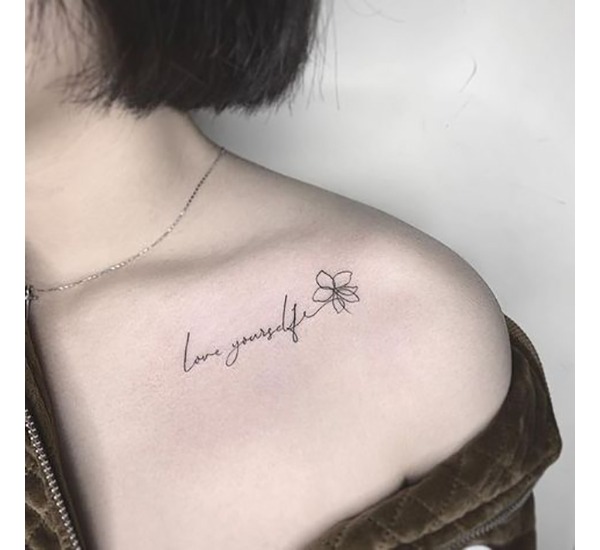 Your Love Is Always with Me Tattoo Design