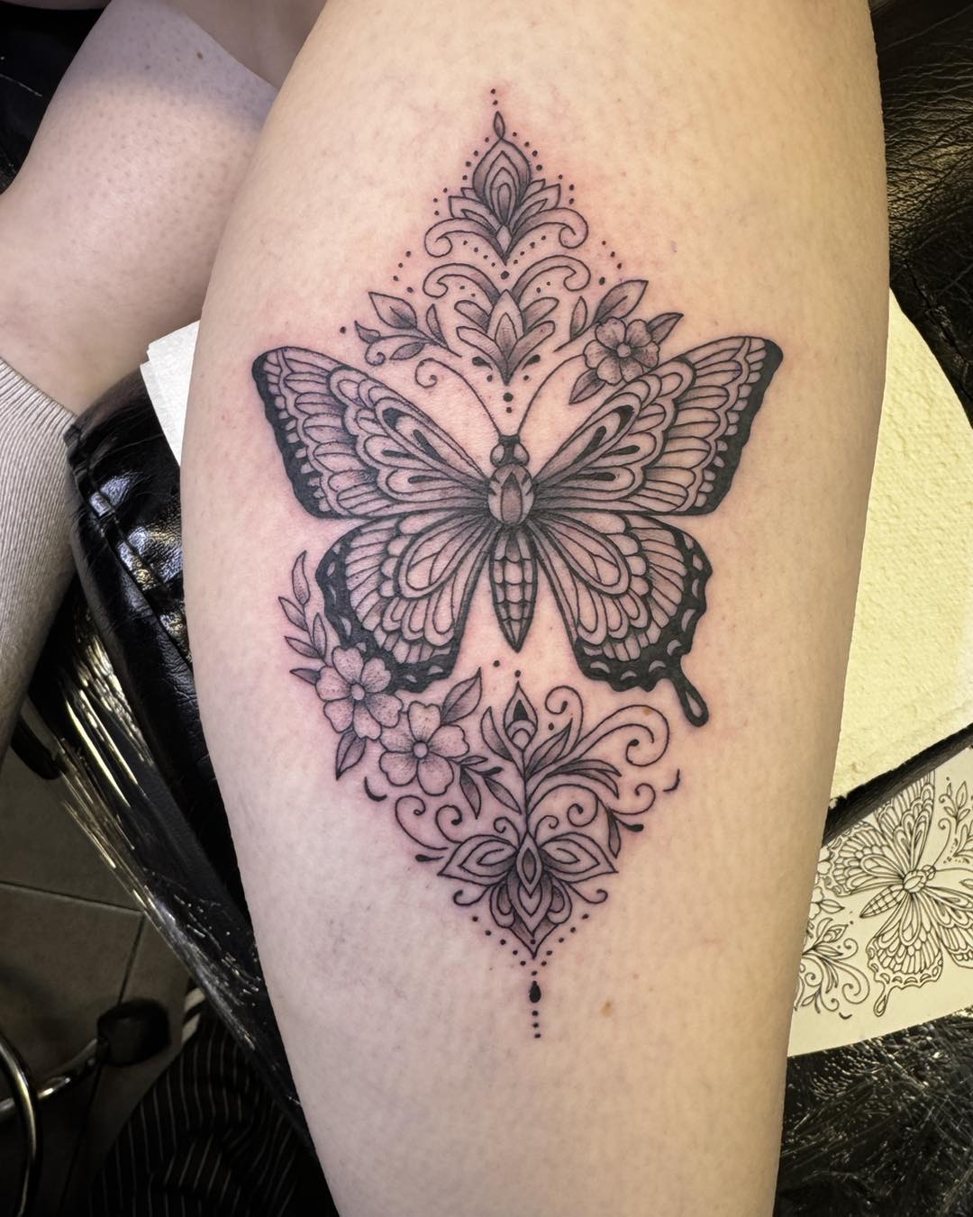Floral Hand Mandala Tattoo Tattoo Design