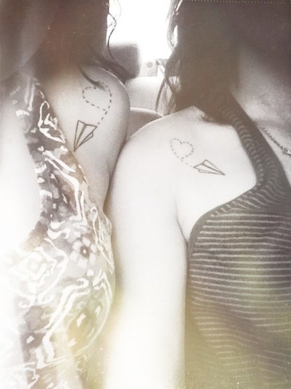 Butterfly Tattoo - Circle of Friendship Tattoo Design