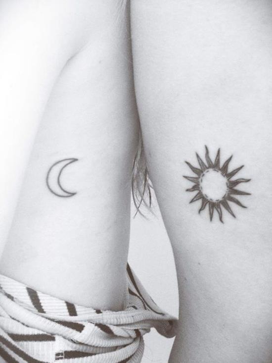 Tea Cup and Tea Bag - Tea Party Theme Tattoo Design