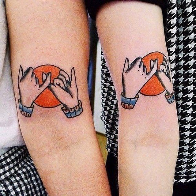 Two small cross tattoos Tattoo Design