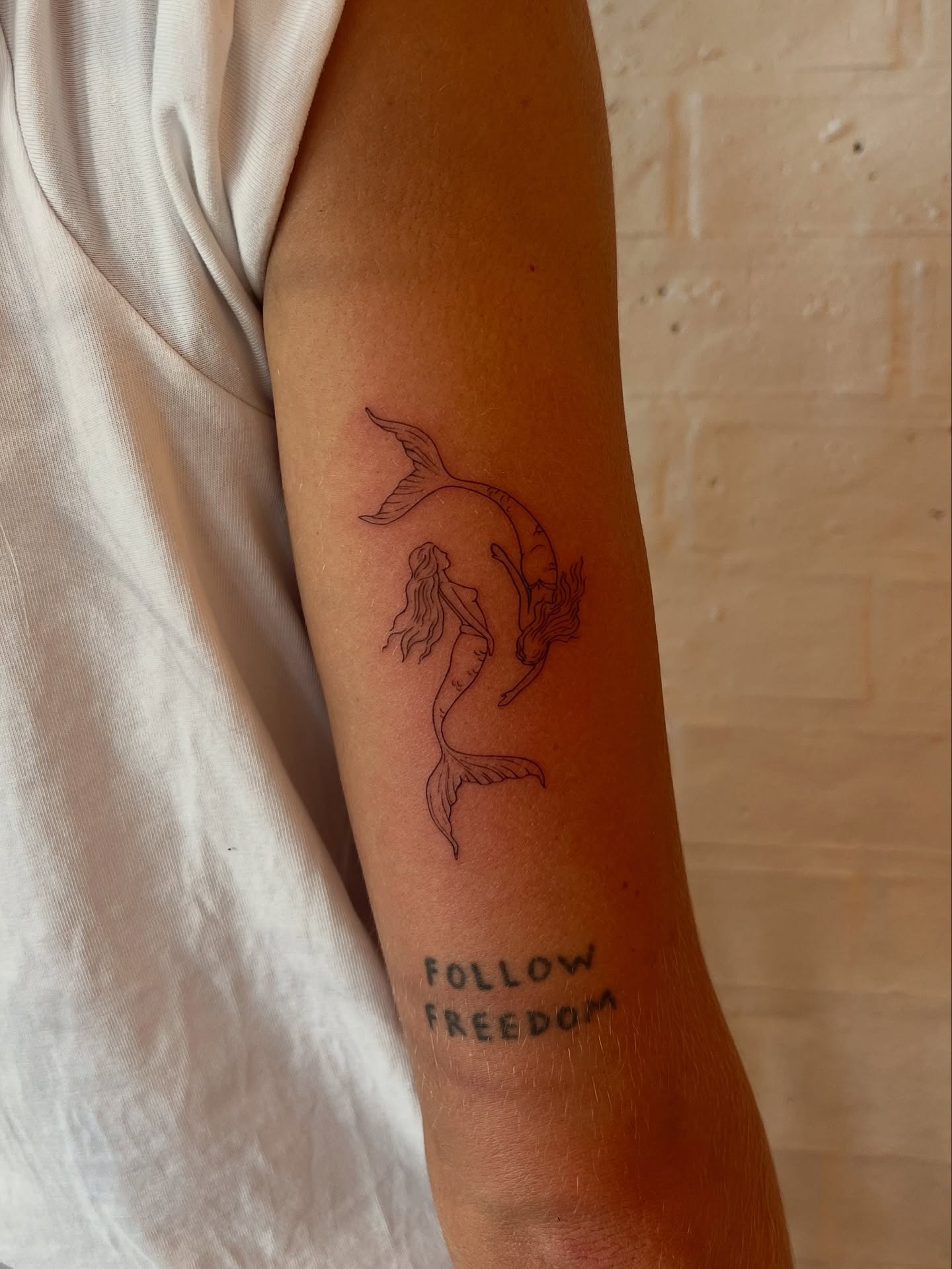 Mermaid Ocean Tattoo Tattoo Design
