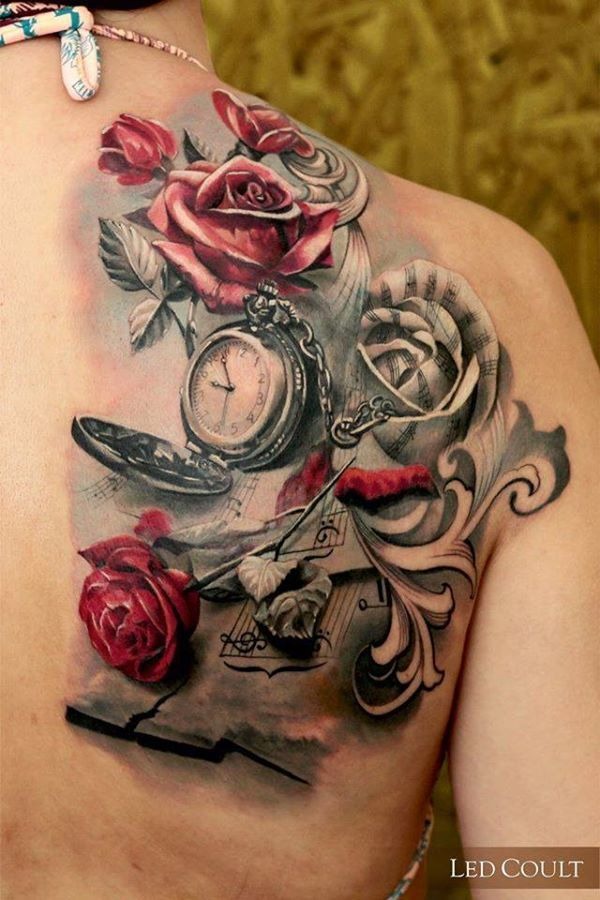 Led Coult Rose Tattoo Tattoo Design
