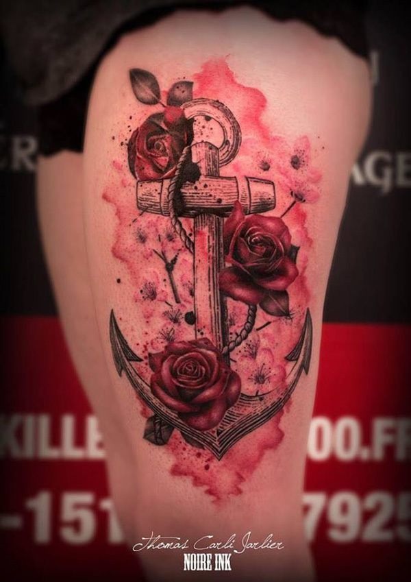 Noire Ink Rose Tattoo Tattoo Design