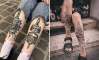 25+ Delicate Shin Tattoo Ideas That Turn Heads and Show Your Style