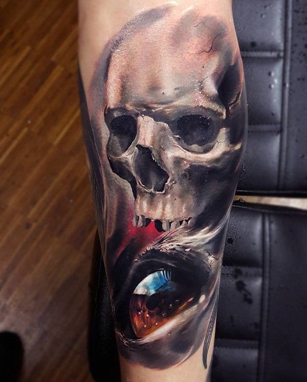 Calf skull tattoo Tattoo Design