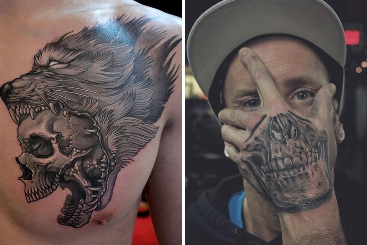 60+ Delicate Skull Tattoo Ideas For Unique Personal Expression Featured Lookbook Collage