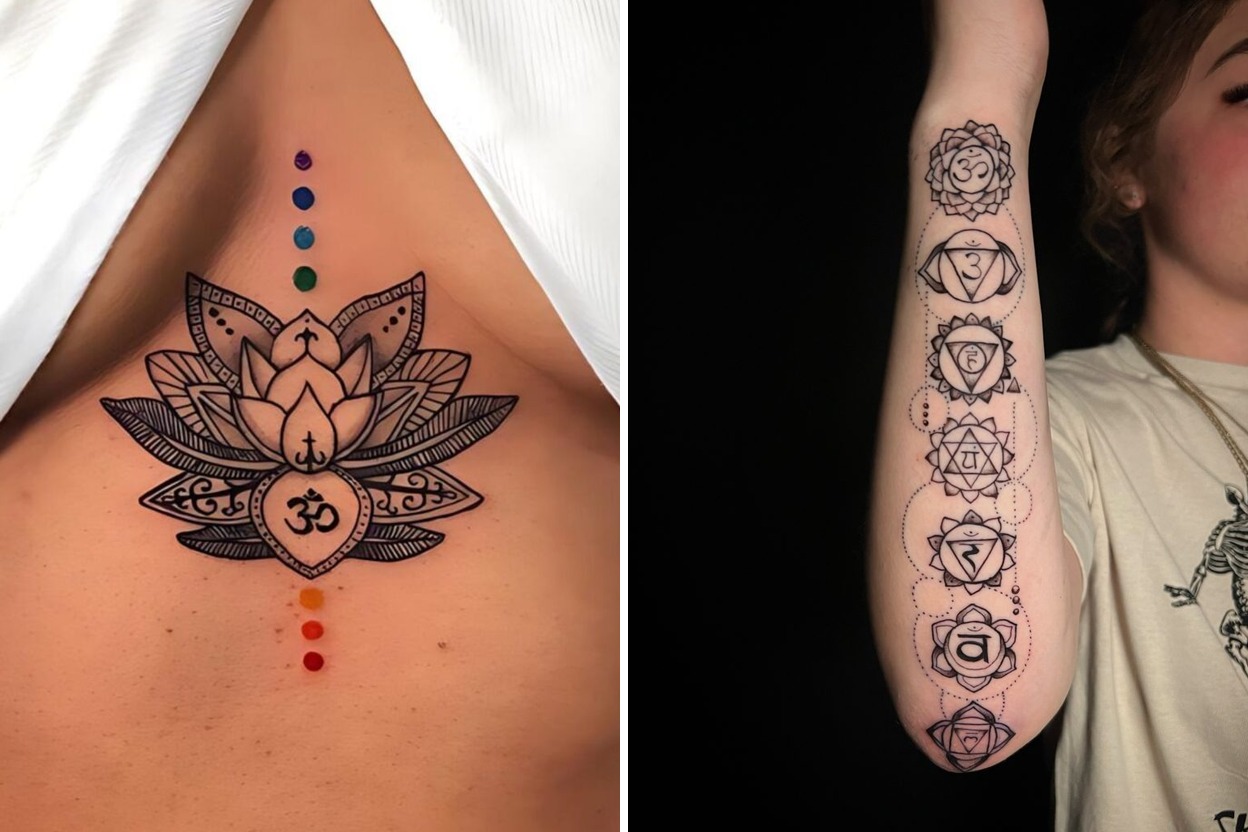 Delicate Spiritual Tattoo Ideas For Meaningful and Timeless Ink Featured Lookbook Collage