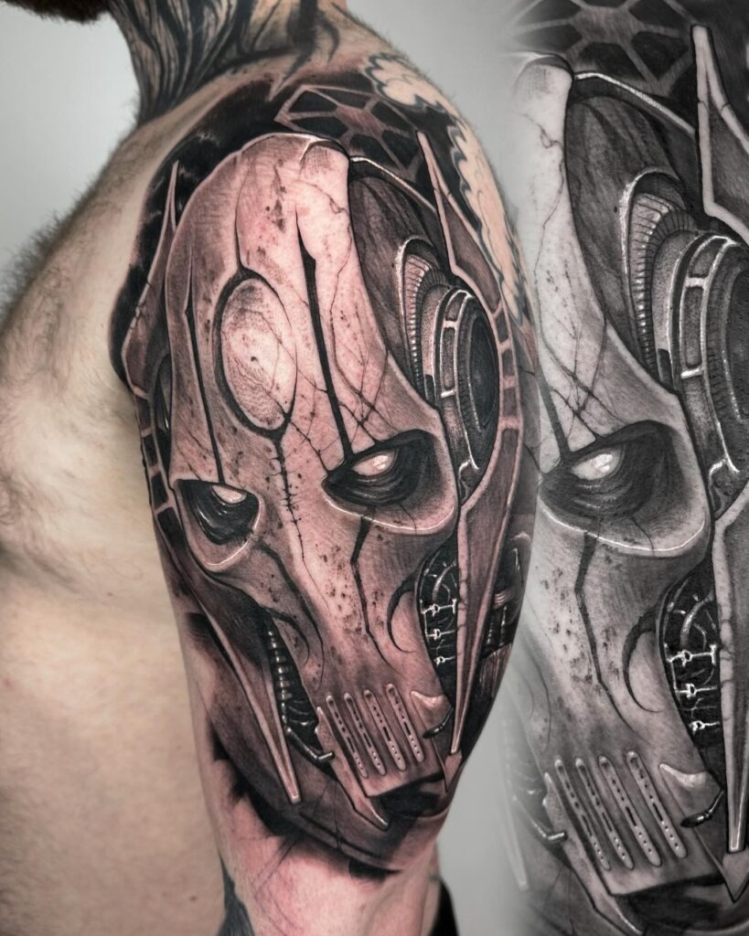 Ahsoka and Clone Trooper Tribute Tattoo Tattoo Design