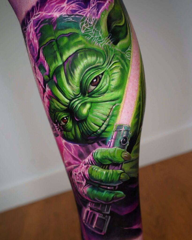 Darth Maul Duel Legacy Tattoo Tattoo Design