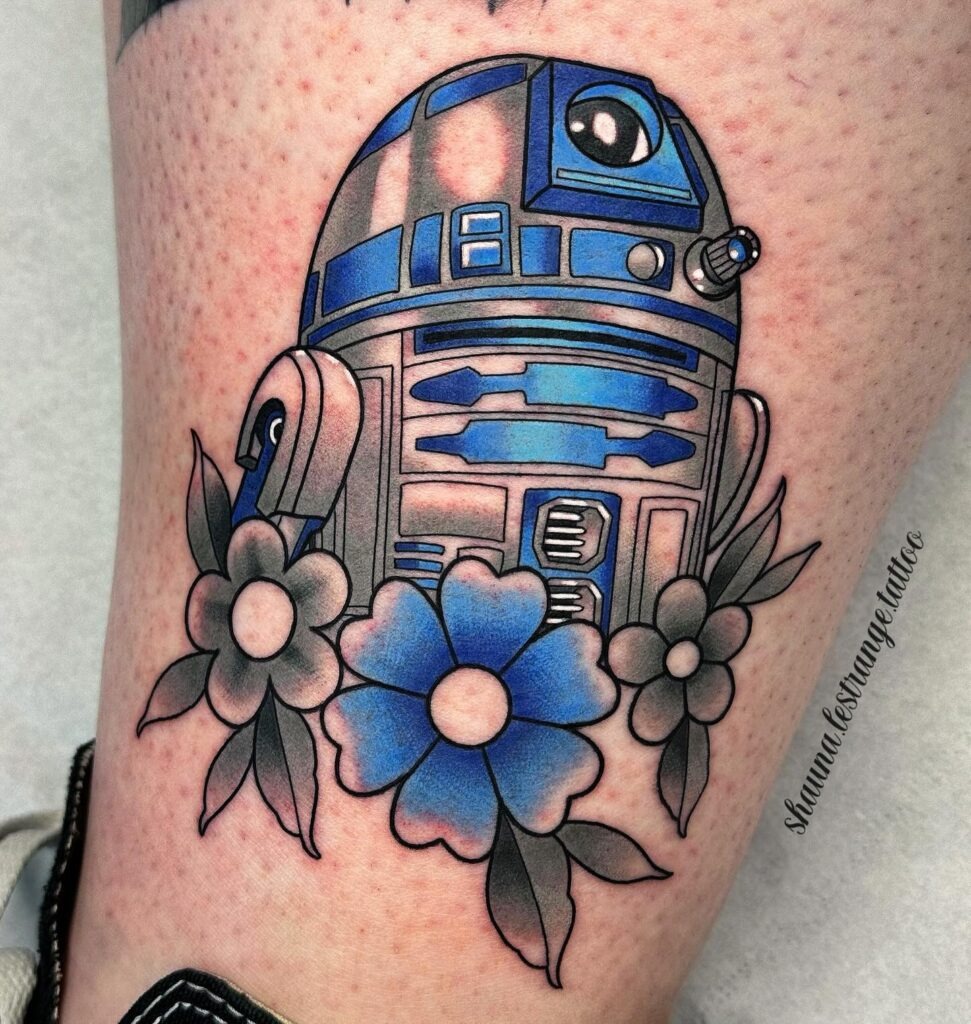 Darth Vader and Galactic Power Tattoo Tattoo Design