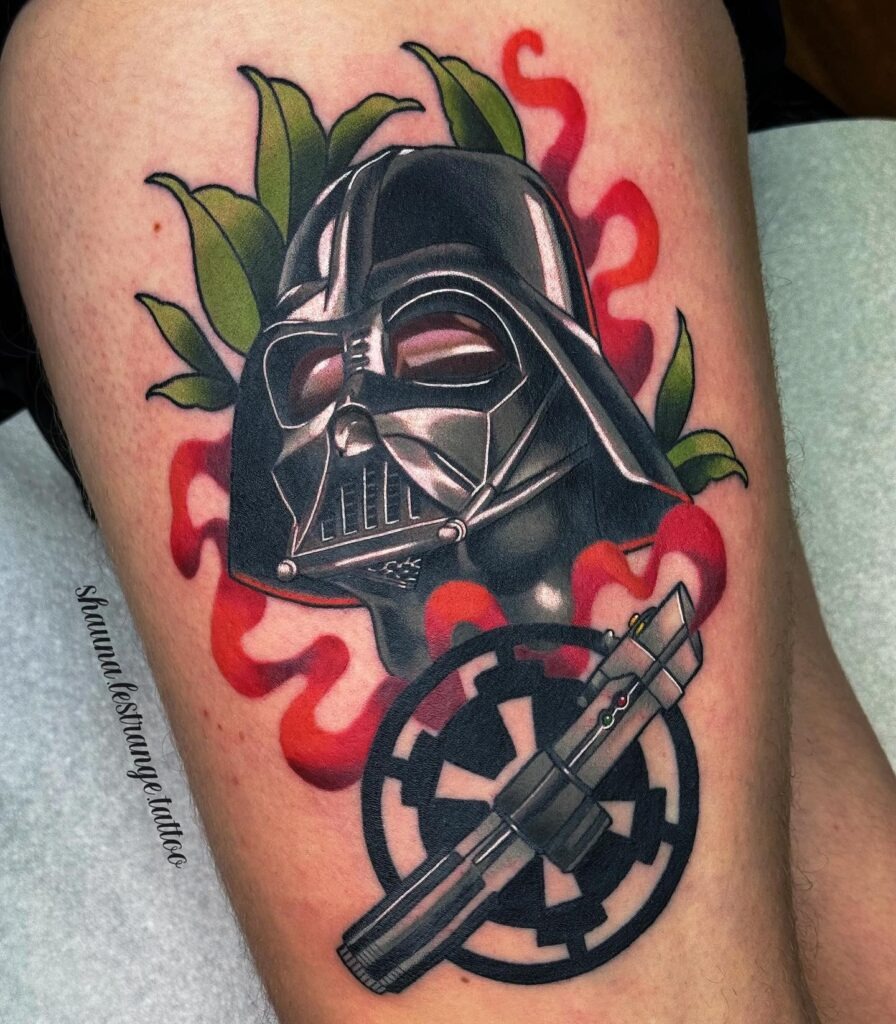 Darth Vader Power Stance Tattoo Tattoo Design