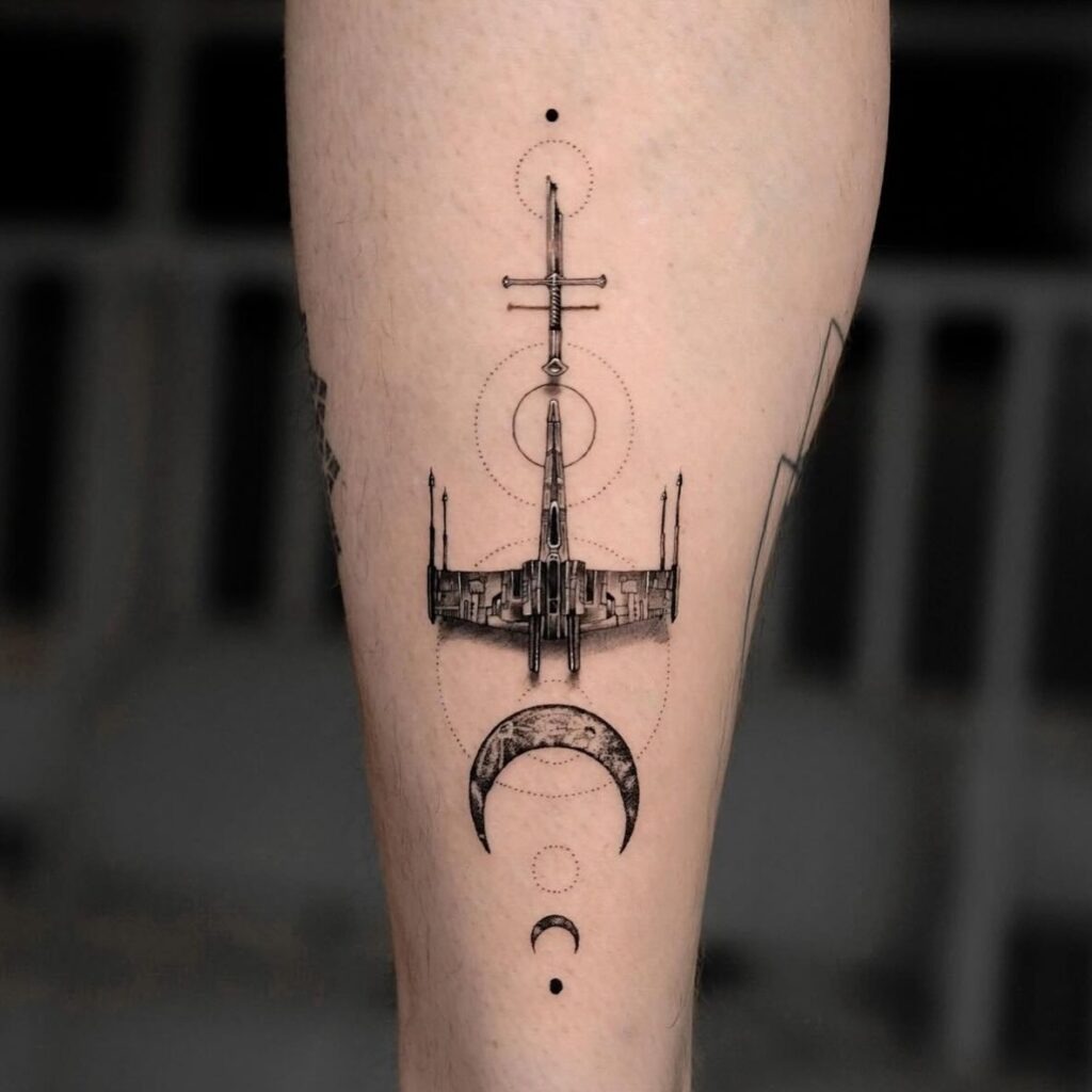 Dual Helmets of the Empire Tattoo Tattoo Design
