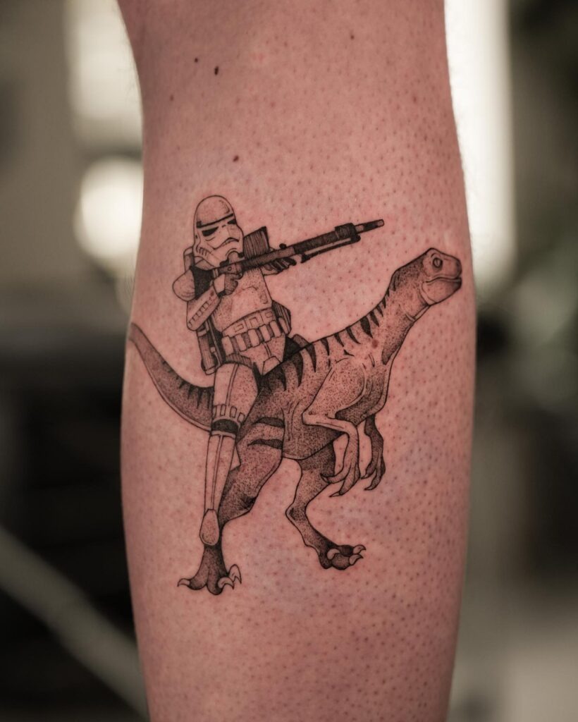 Father and Daughter of the Empire Tattoo Design