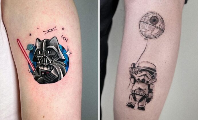 65+ Delicate Star Wars Tattoo Ideas That Stand Out with Effortless Elegance