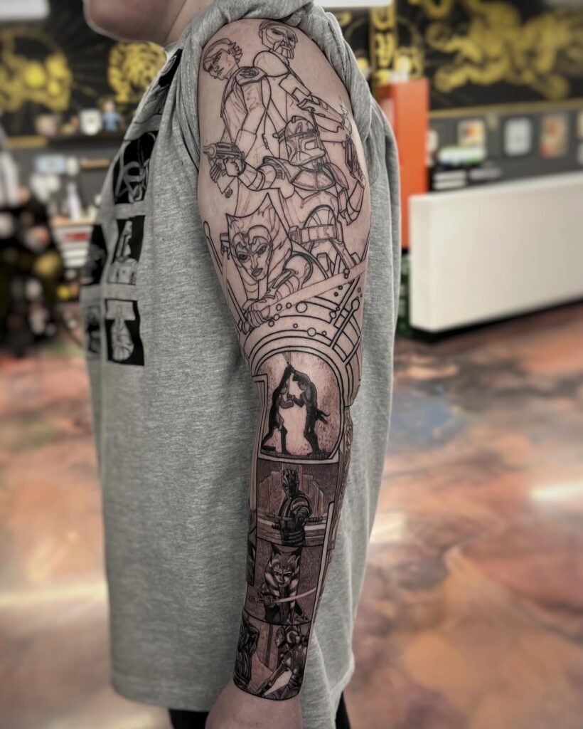 Galactic Stormtrooper Tattoo Tattoo Design