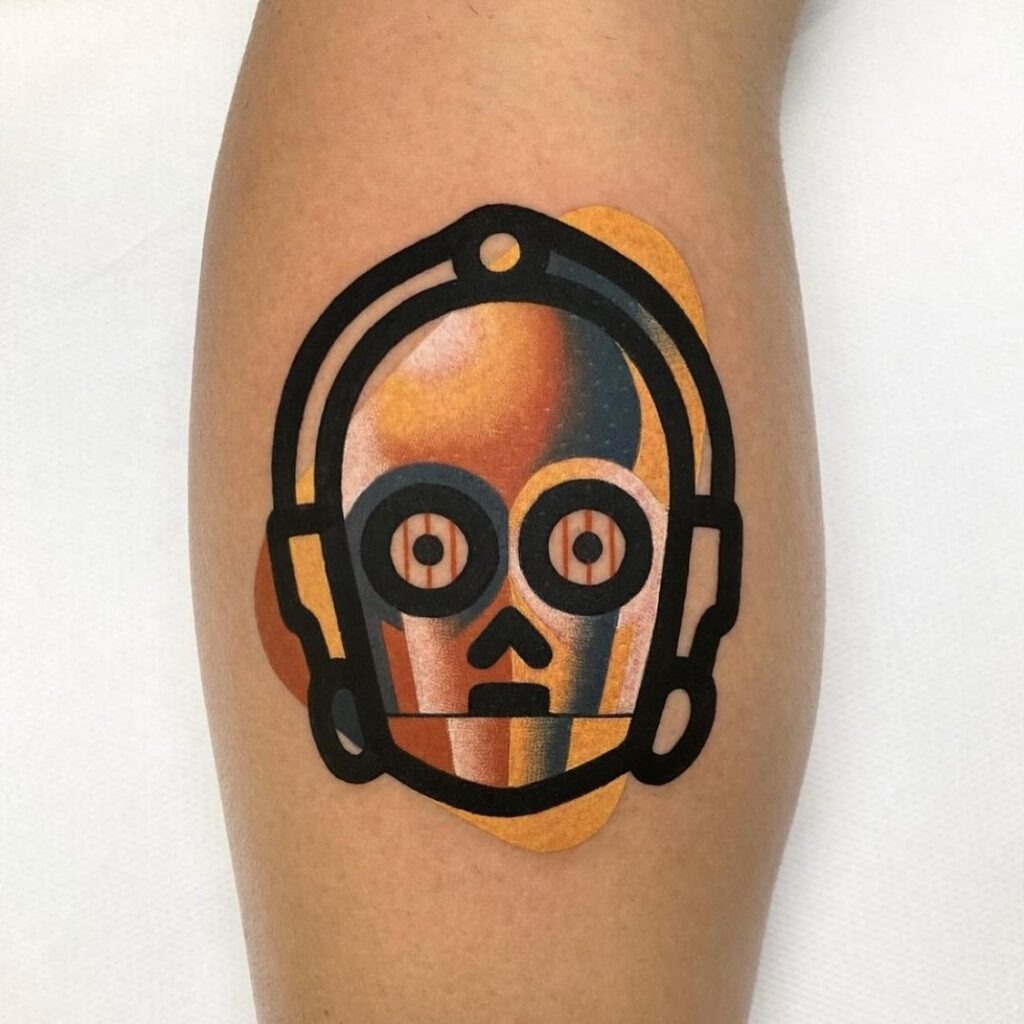 Jedi Legacy Geometric Tattoo Tattoo Design
