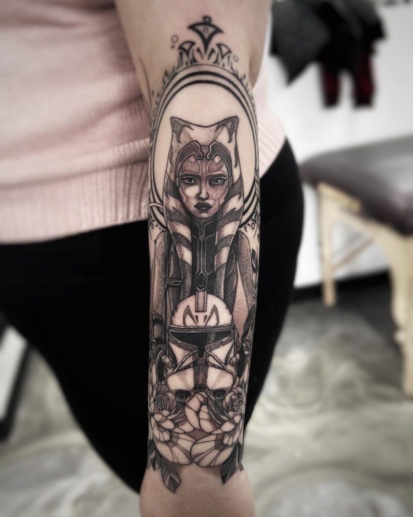 Lightsaber Bloom Tattoo Tattoo Design