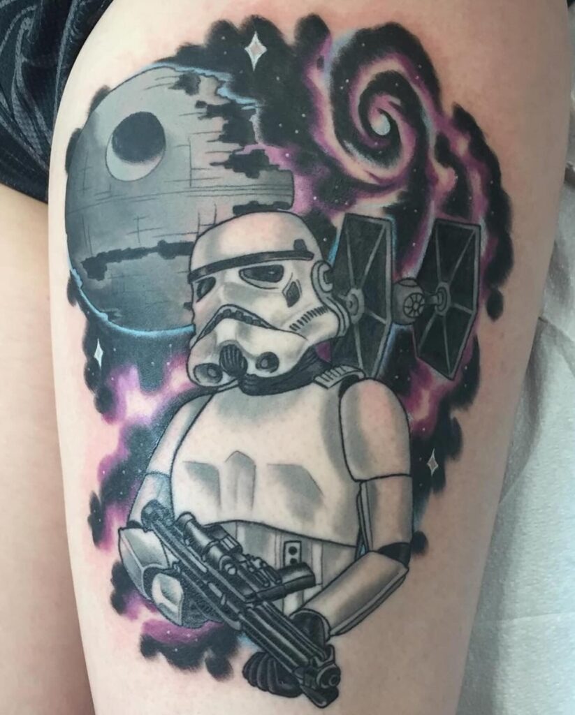 Master Yoda’s Force Power Tattoo Tattoo Design