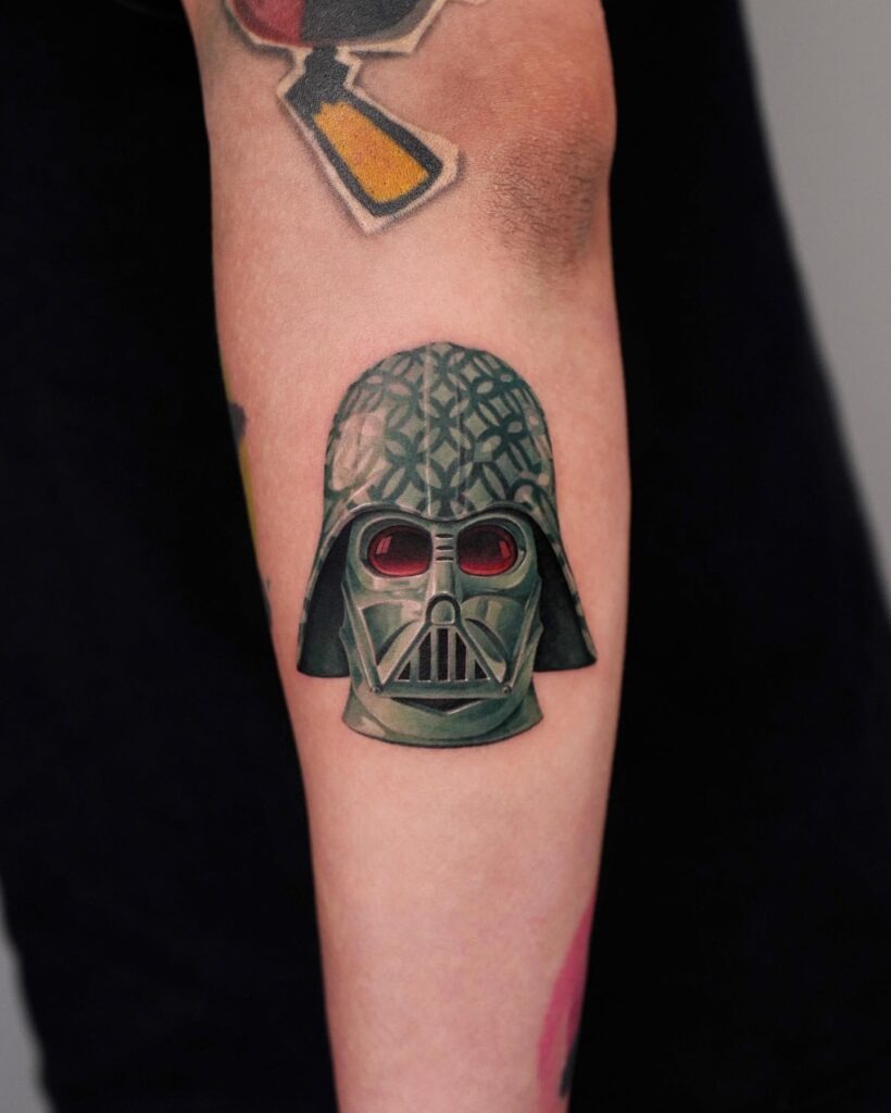 Minimalist Death Star Tattoo Tattoo Design