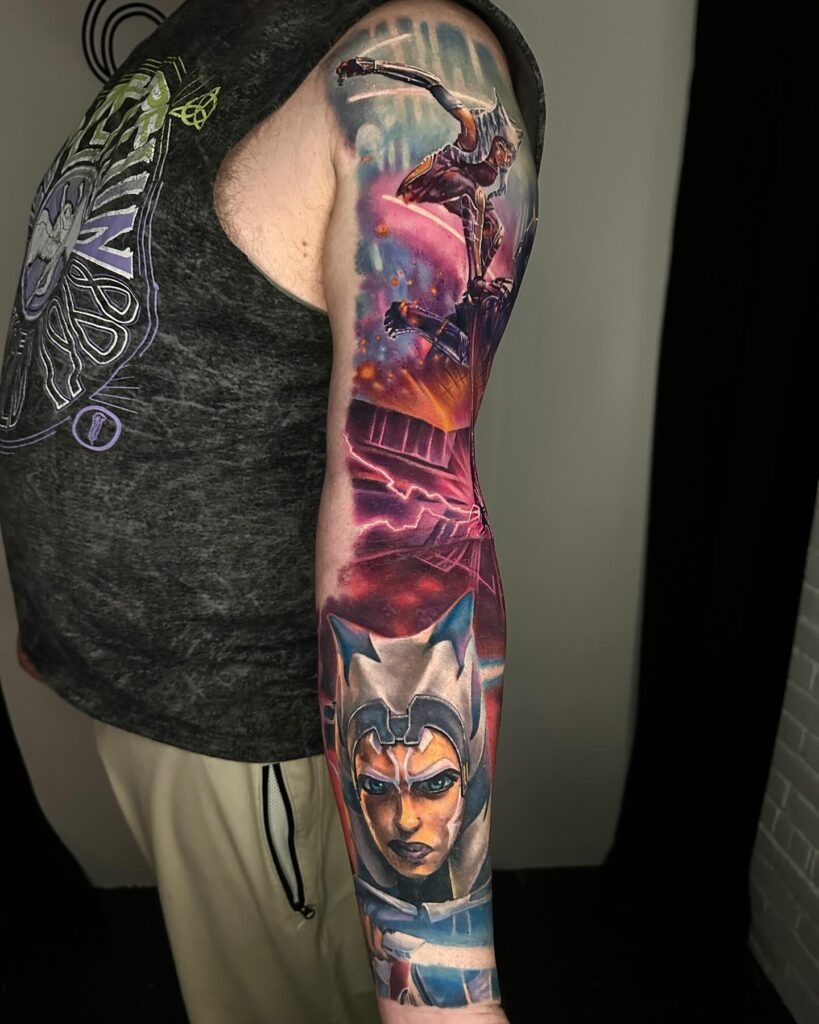 Sleeve Star Wars Tattoo Ideas Tattoo Design