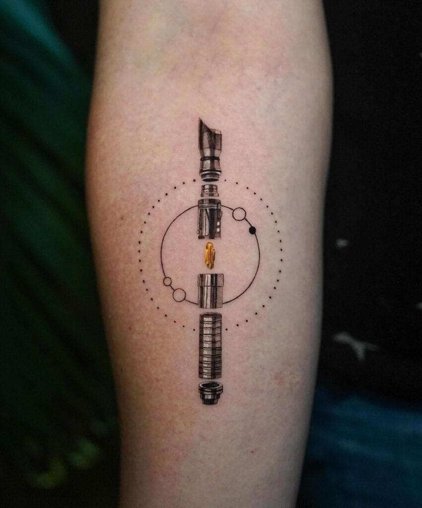 Watercolor Mandalorian Helmet Tattoo Tattoo Design